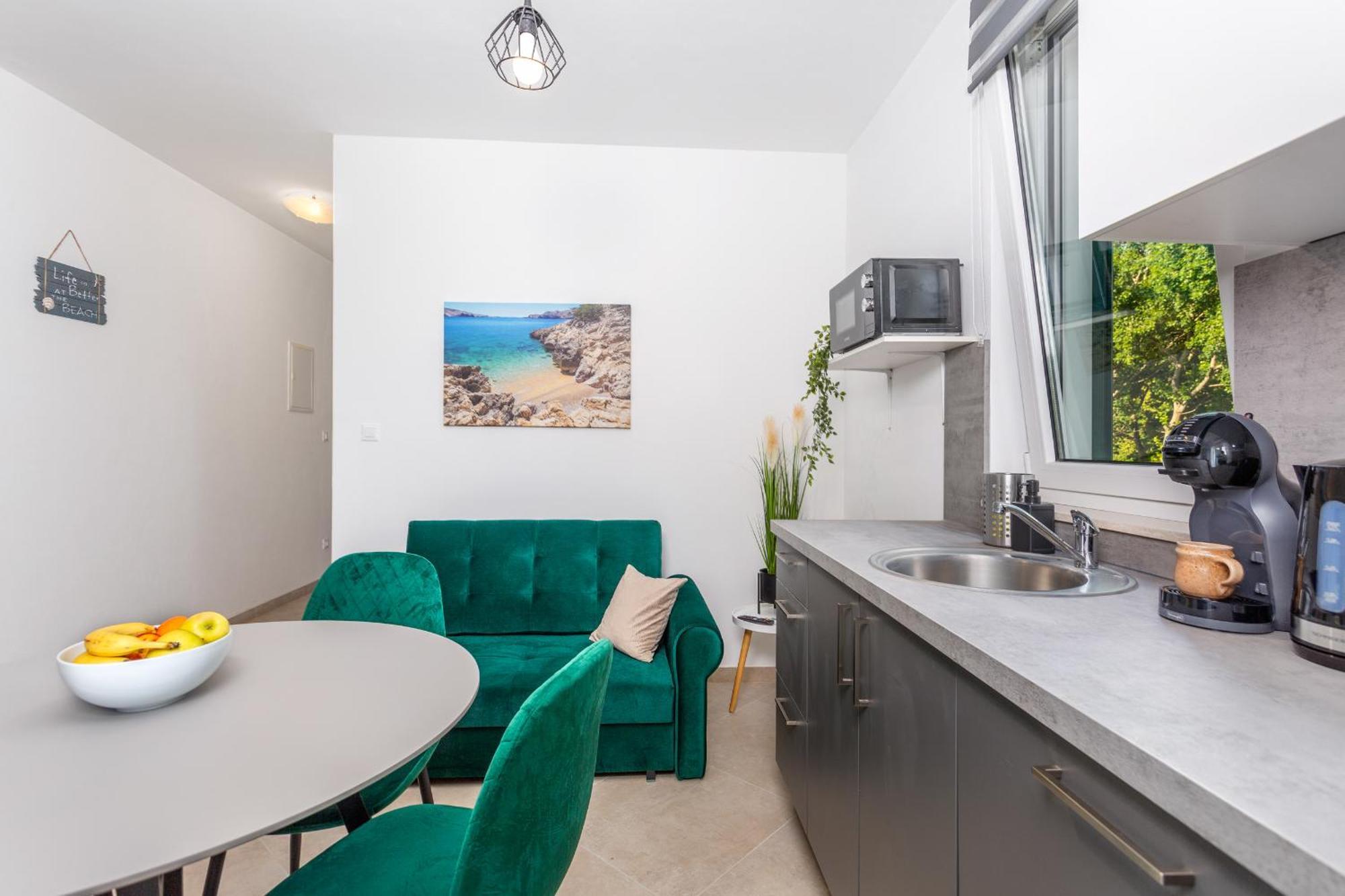 Divine Apartments Baska  Exterior photo